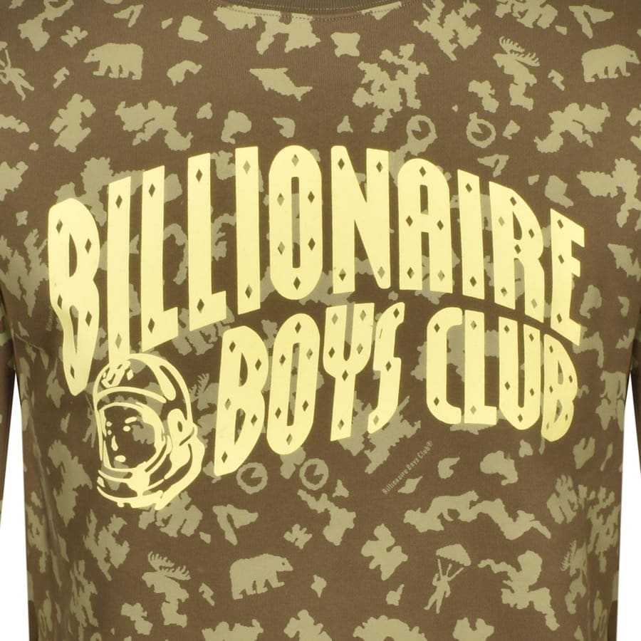 Alternative Image for ProductBillionaire Boys Club Print Sweatshirt Green3